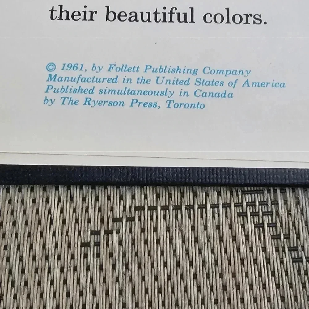 Sweet Little Vintage Book of Butterflies- Published in 1961​​​​​ - Picture 2 of 6